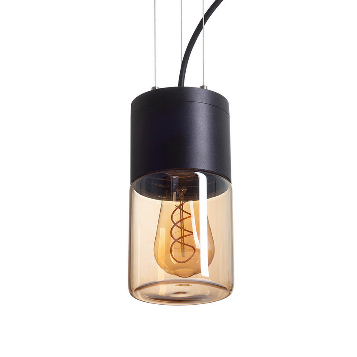 AUSSENLEUCHTE QUINN Schwarz 11 W IP54 - Schwarz, Metall (15/15/30cm) - Rendl