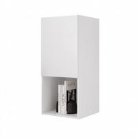 HÄNGESCHRANK ANGEL LINE 40/40/90 cm Weiß matt - Weiß, Holzwerkstoff (40/90/40cm) - Idohome