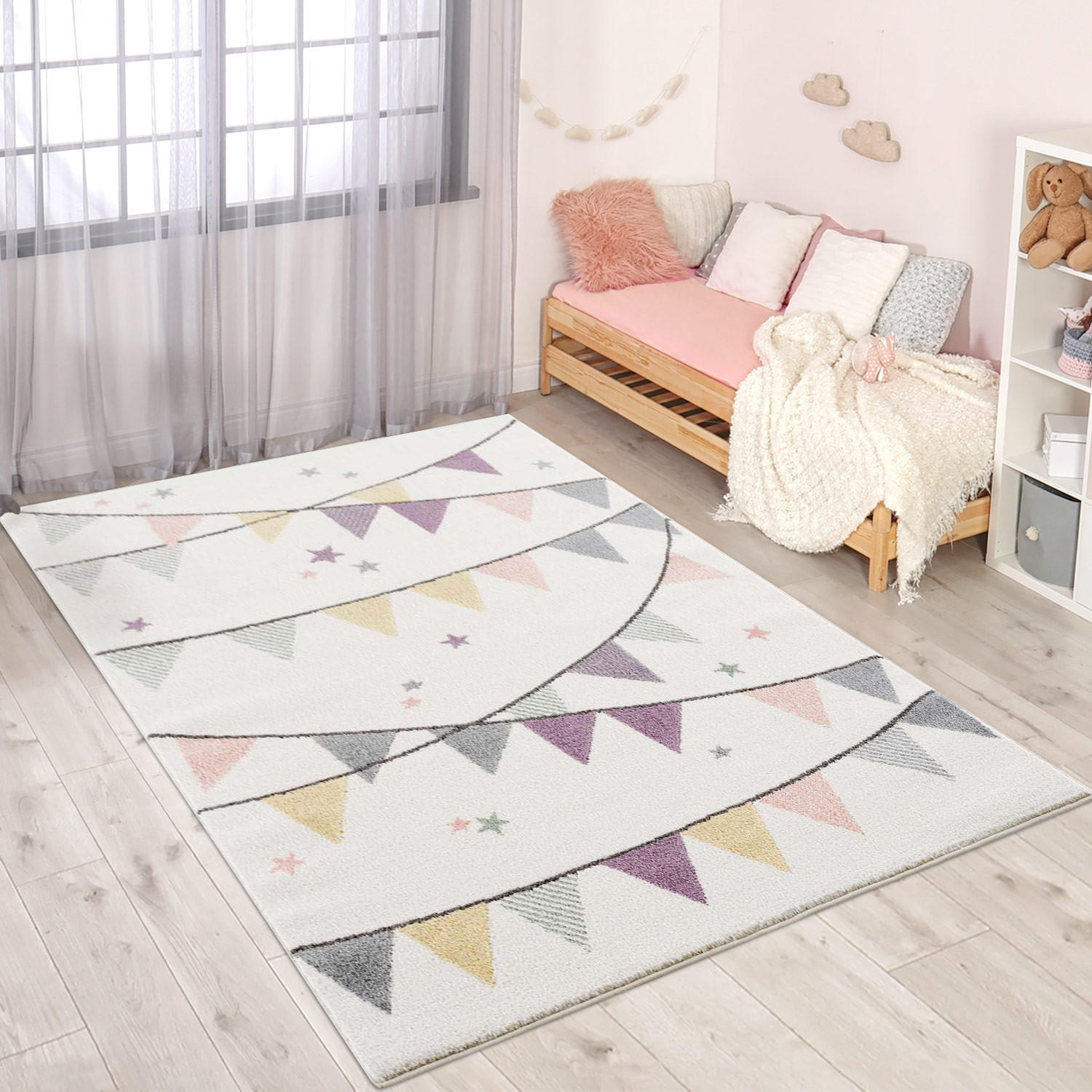 KINDERTEPPICH Anime 9381 Creme 80x150 cm - Creme, Textil (80/150cm) - carpet city