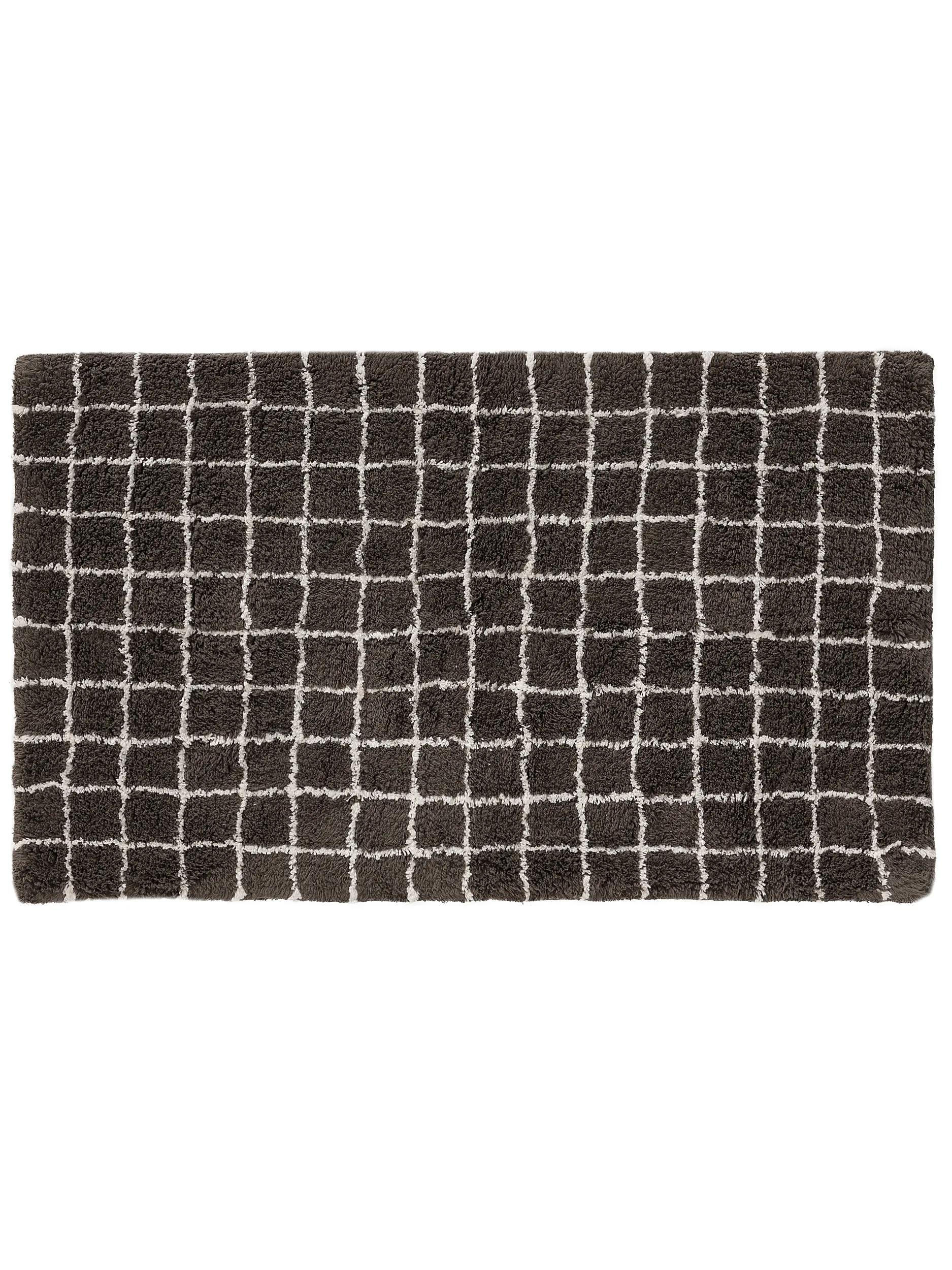 BADEMATTE Wavu Grau 50x80 cm - Grau, Textil (50/80cm) - benuta Nest