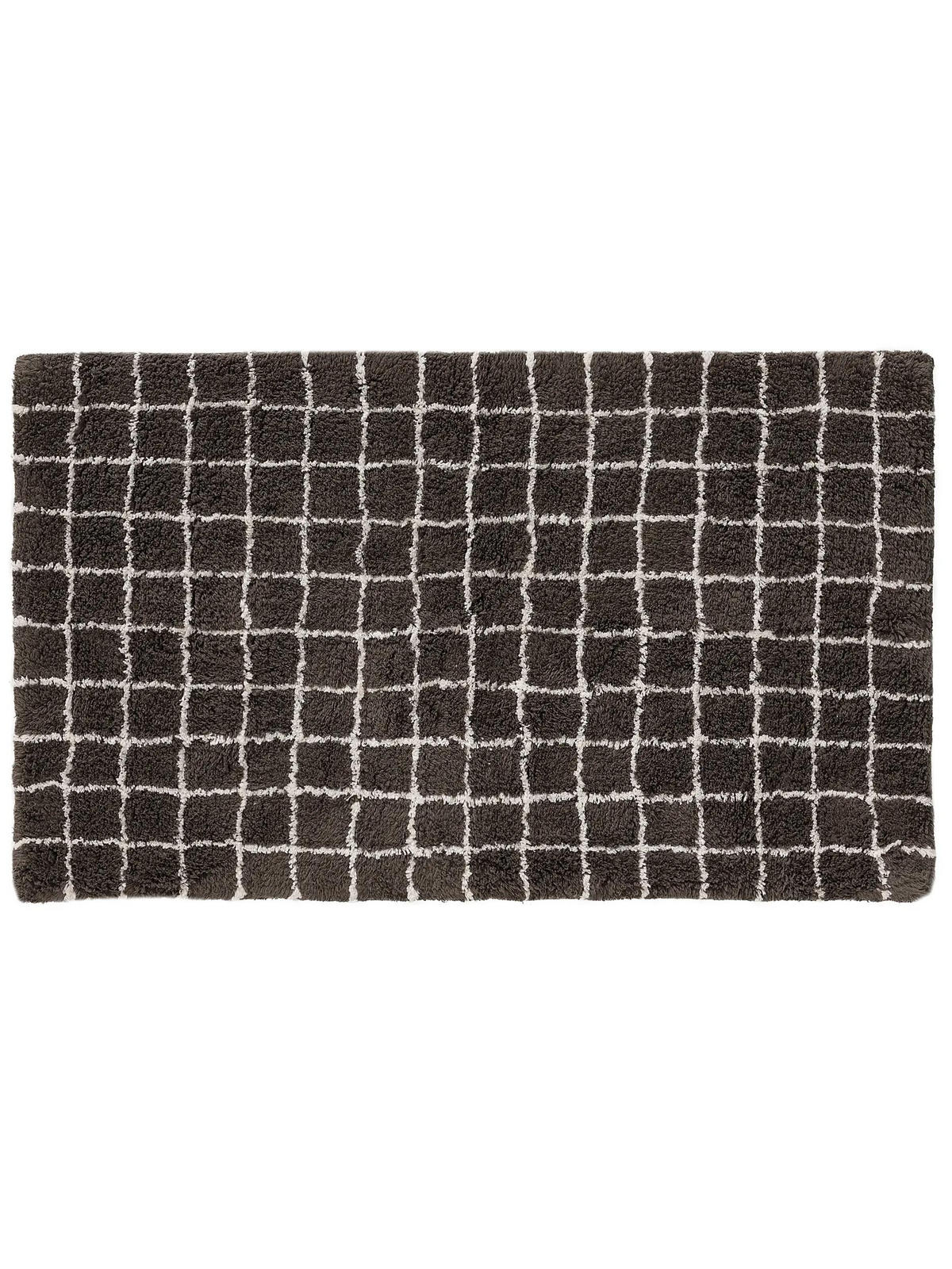 BADEMATTE Wavu Grau 50x80 cm - Grau, Textil (50/80cm) - benuta Nest