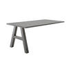 SCHREIBTISCH Edin 5 140 x 70 x 75 Bürotisch graphit/graphit - Grau, Holz (140/70/75cm) - 58aufmkessel