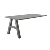 SCHREIBTISCH Edin 5 140 x 70 x 75 Bürotisch graphit/graphit - Grau, Holz (140/70/75cm) - 58aufmkessel