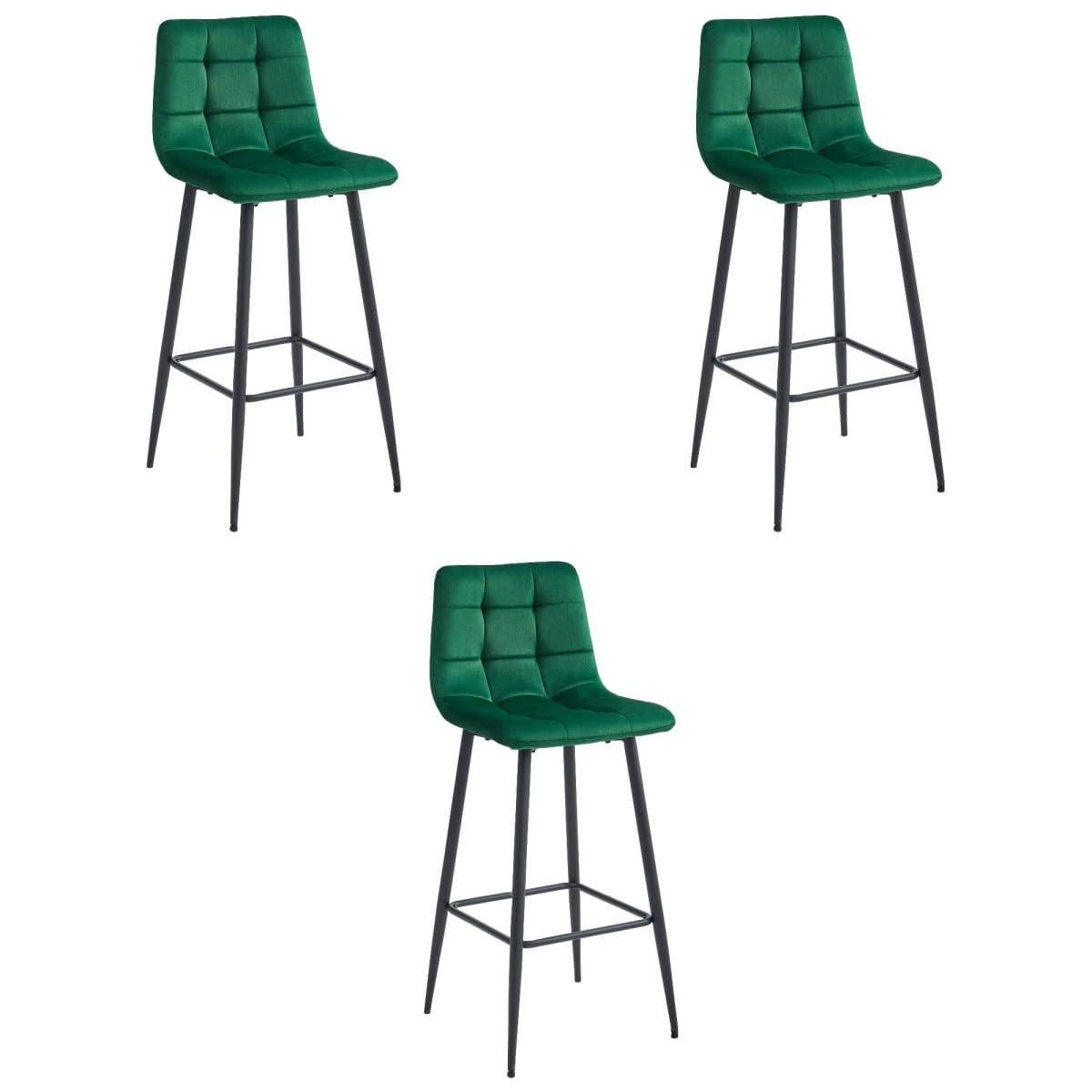 Best For Home Barhocker Grün 46x104x33 cm