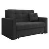 SCHLAFSOFA Viva Lux II - Anthrazit, Holz/Textil (133/85/98cm) - MIRJAN24