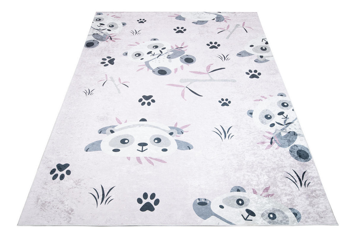 TEPPICH EMMA Grau 160/230 cm - Grau, Kunststoff (160/230cm) - Tapiso