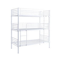 ETAGENBETT havin weiss - Weiß, Metall (190/90cm) - Habitat Garten