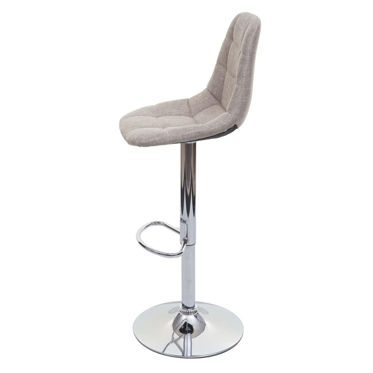 BARHOCKER Hellgrau 2er-Set - Hellgrau, Textil (43/115/47cm) - MCW