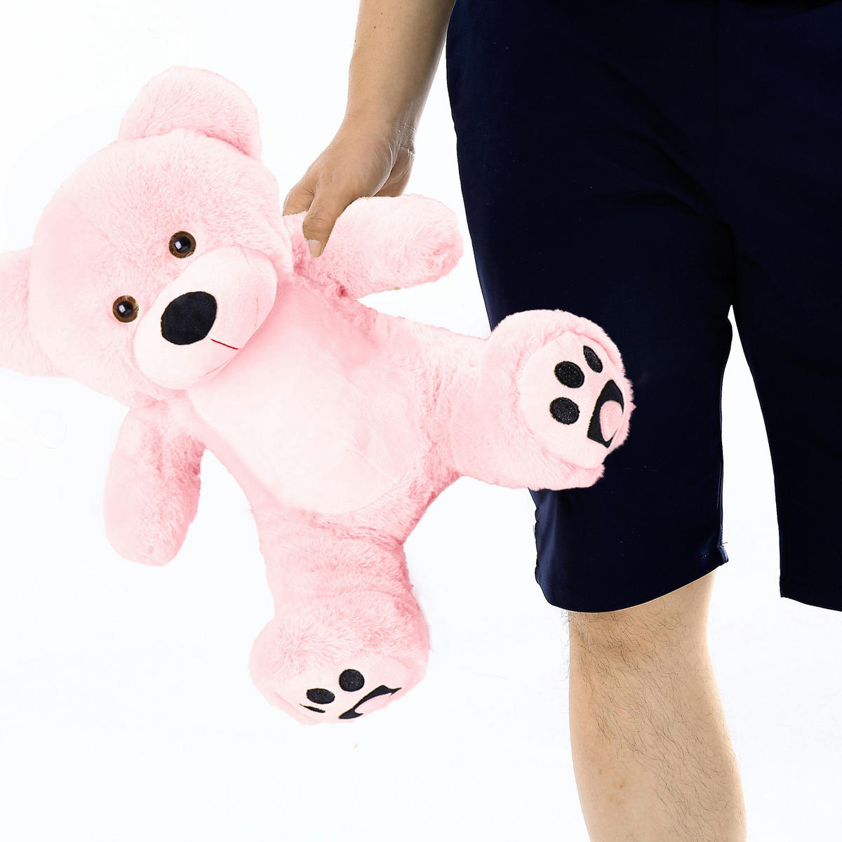 TEDDYBÄR süße Plüschtiere 25cm Rosa - Pink, Textil (10/12cm) - Vercart
