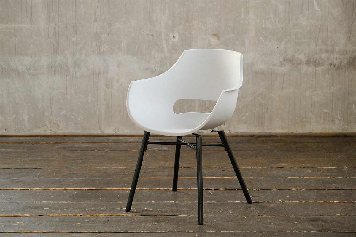 STUHL ZAJA Weiß Kunststoff - Weiß, Kunststoff (57/82/59cm) - KAWOLA