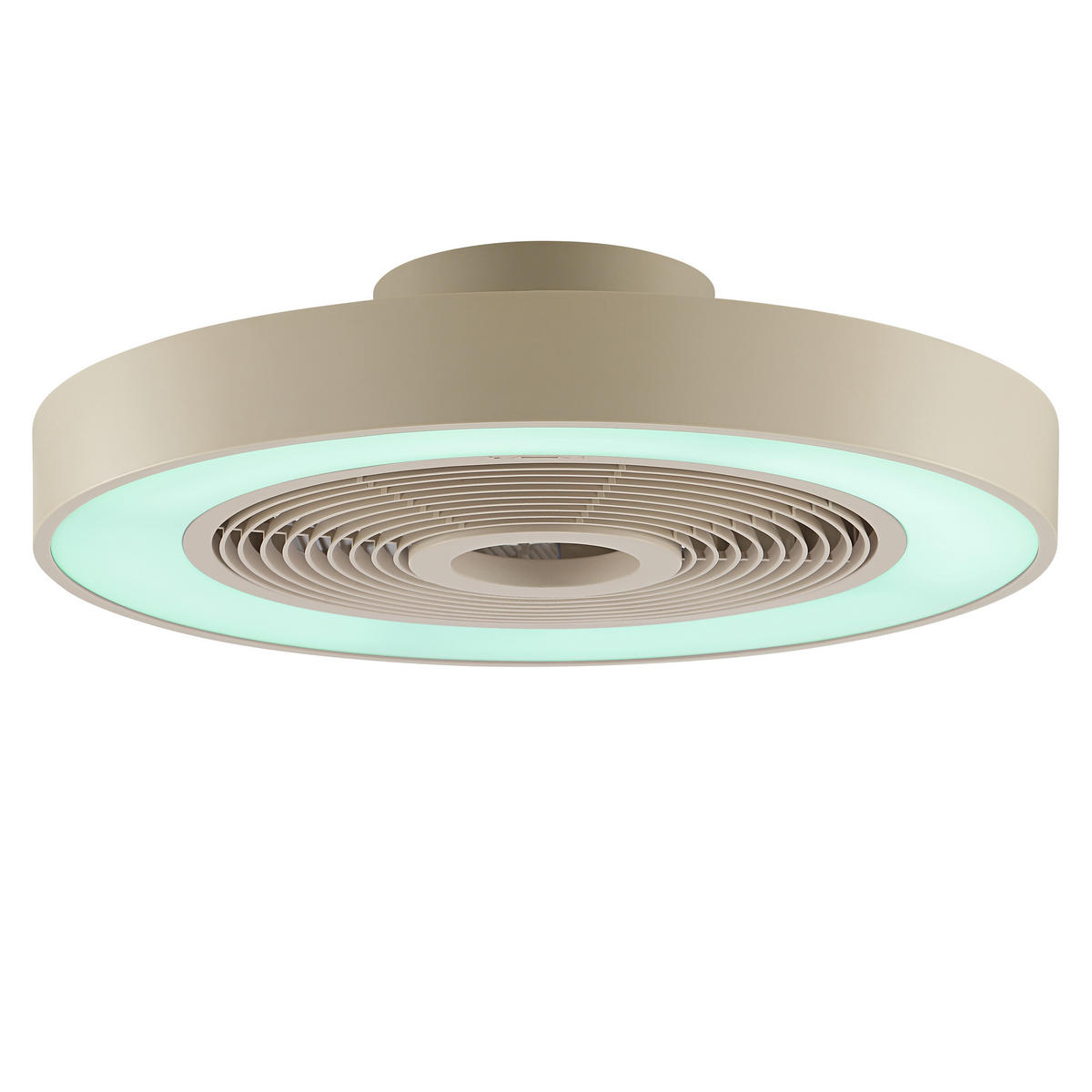LED DECKENLEUCHTE Catania Beige 48,6/48,6/13,7 cm - Beige, Kunststoff (48.6/48.6/13.7cm) - Brilliant