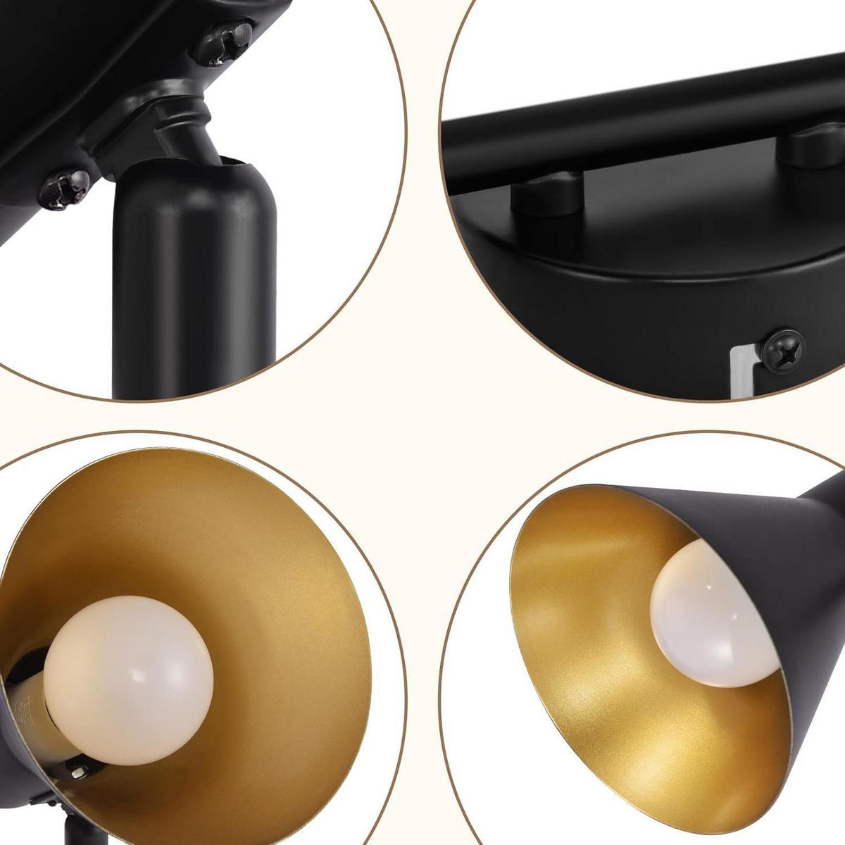 STRAHLER Welle 25/11/21 cm - Schwarz, Metall (25/11/21cm) - Nettlife