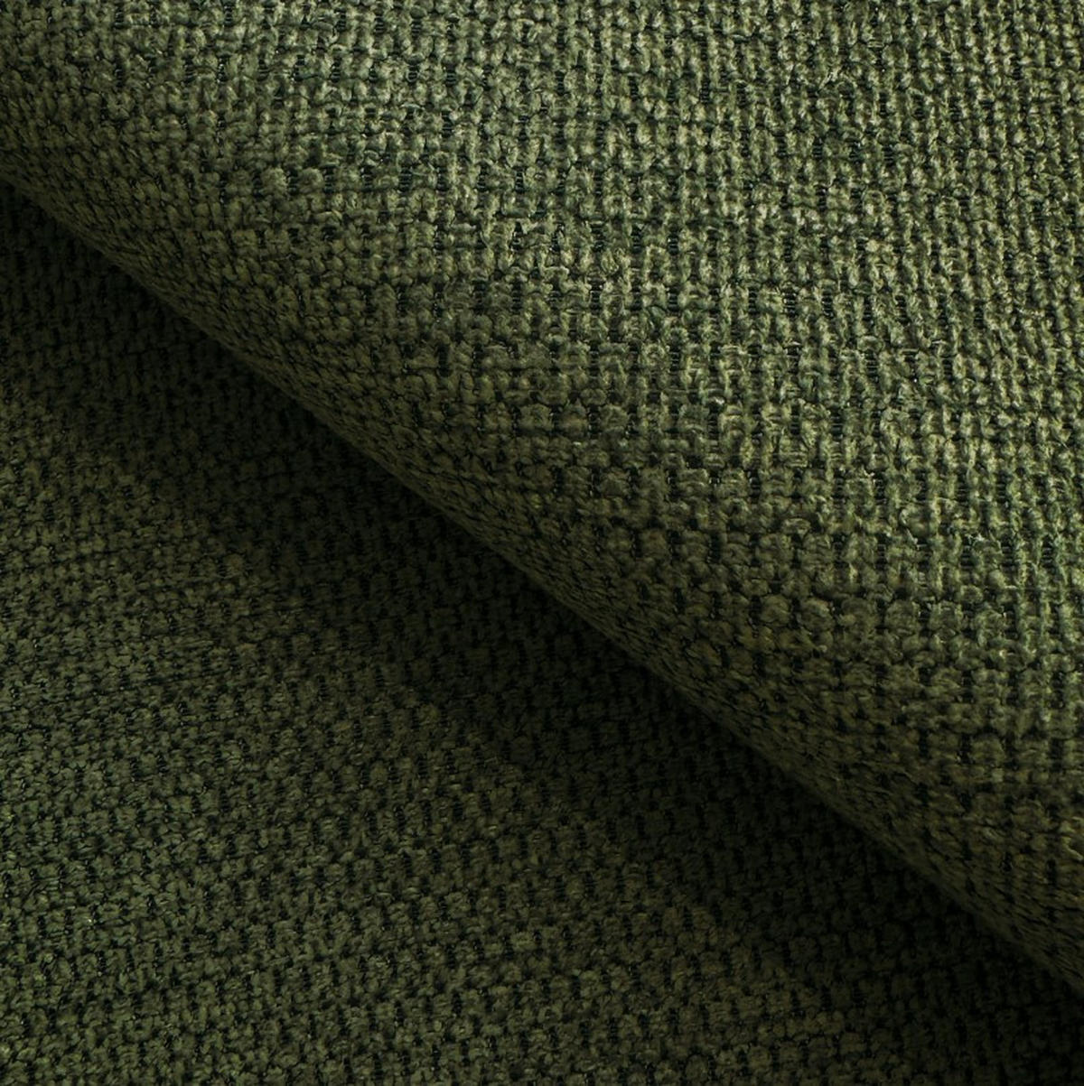 SOFA OLIO Mit Schlaffunktion Und Bettkasten, Bonell-Taschenfederung, Aragon-Stoff, lose Rückenkissen, freistehend, 238x101x86 cm Green - Grün, Holz/Textil (238/86/101cm) - DomoHome