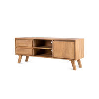TV Board Bibi Mangoholz 150 cm / 40 cm Natur - Naturfarben, Holz (150/60/40cm) - Villa Möbel
