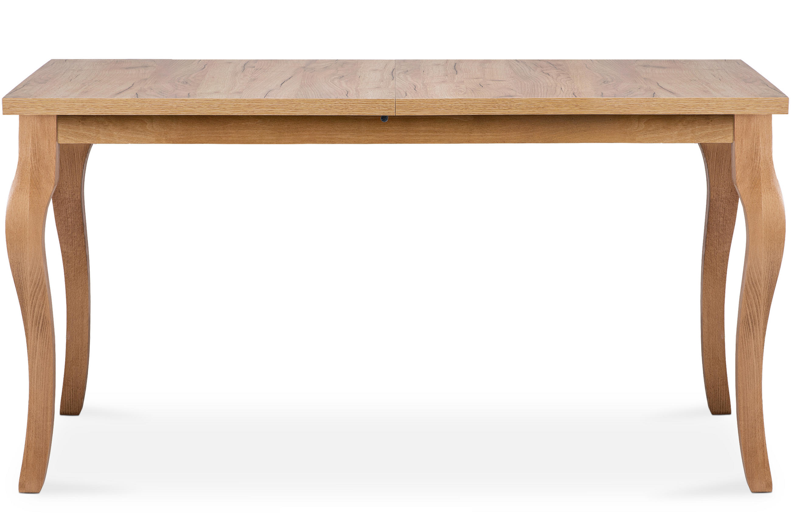 ESSTISCH CABIO ausziehbar bis 190cm, Eiche hell - Hellbraun/Eichefarben, Holz (150/77/80cm) - KONSIMO®