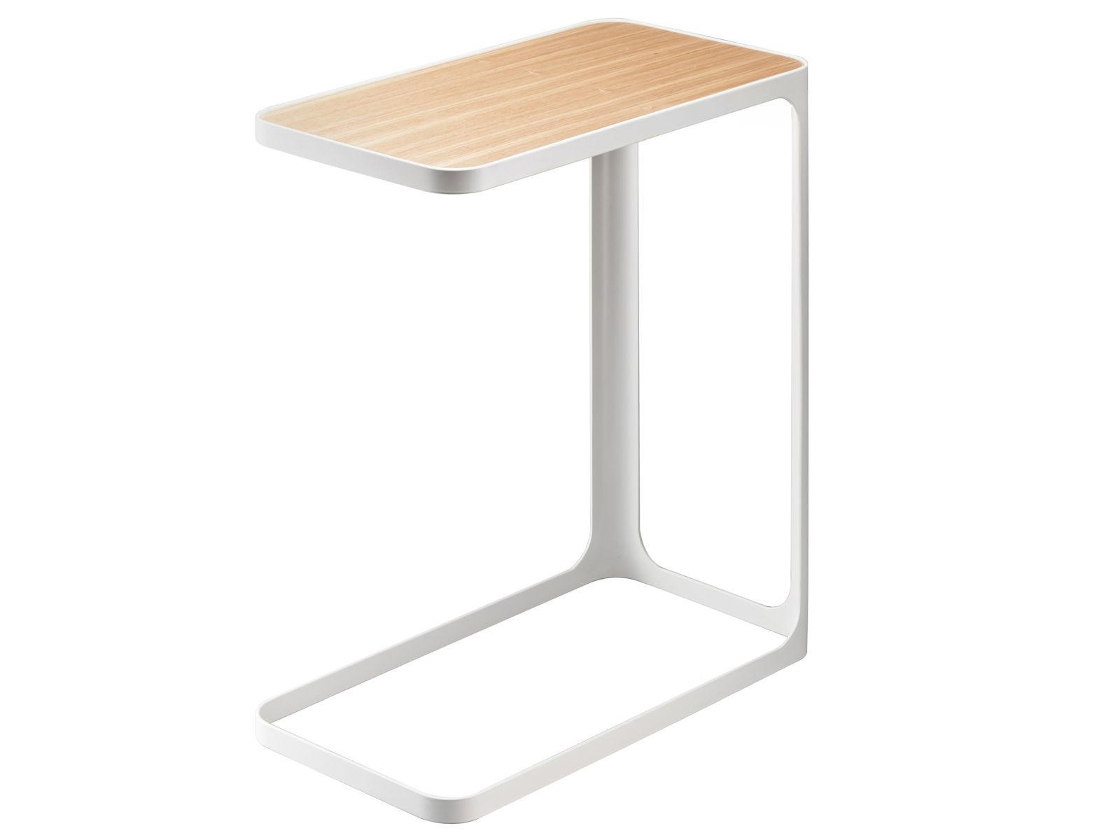 BEISTELLTISCH Frame weiß 24/52/45 cm für Couch und Sofa - Weiß, Metall (45/24/52cm) - Yamazaki