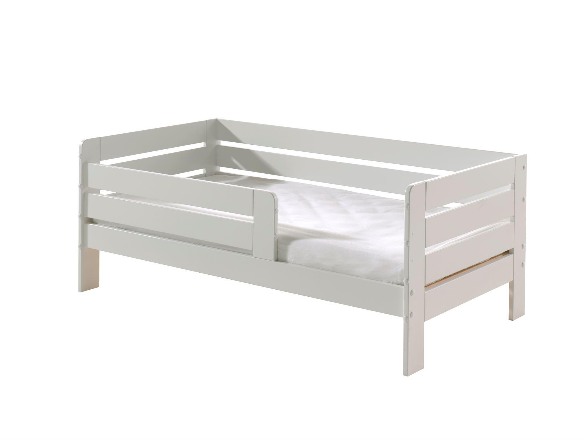 JUNIORBETT Karie 144x56x70 aus MDF in Weiß - Weiß, Holzwerkstoff (70/140cm) - 58aufmkessel