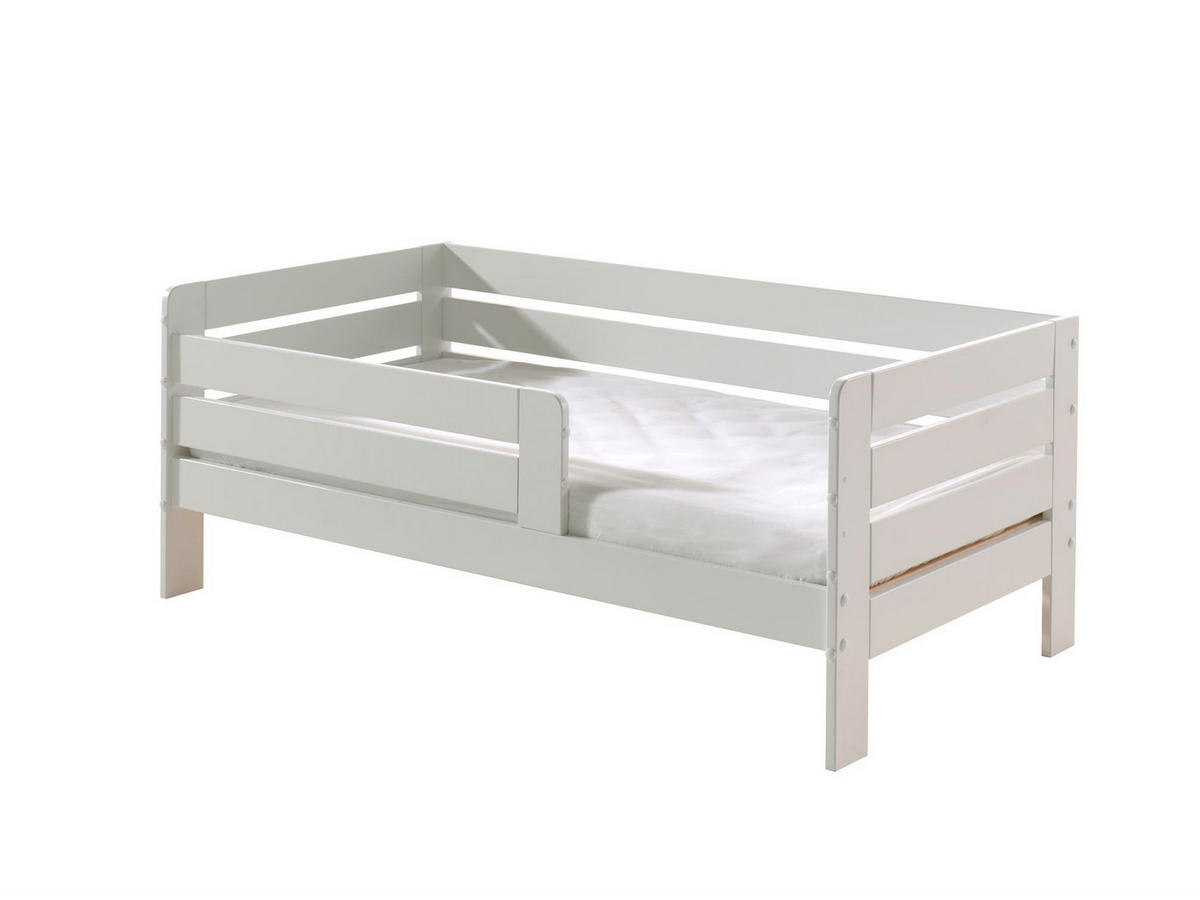 JUNIORBETT Karie 144x56x70 aus MDF in Weiß - Weiß, Holzwerkstoff (70/140cm) - 58aufmkessel