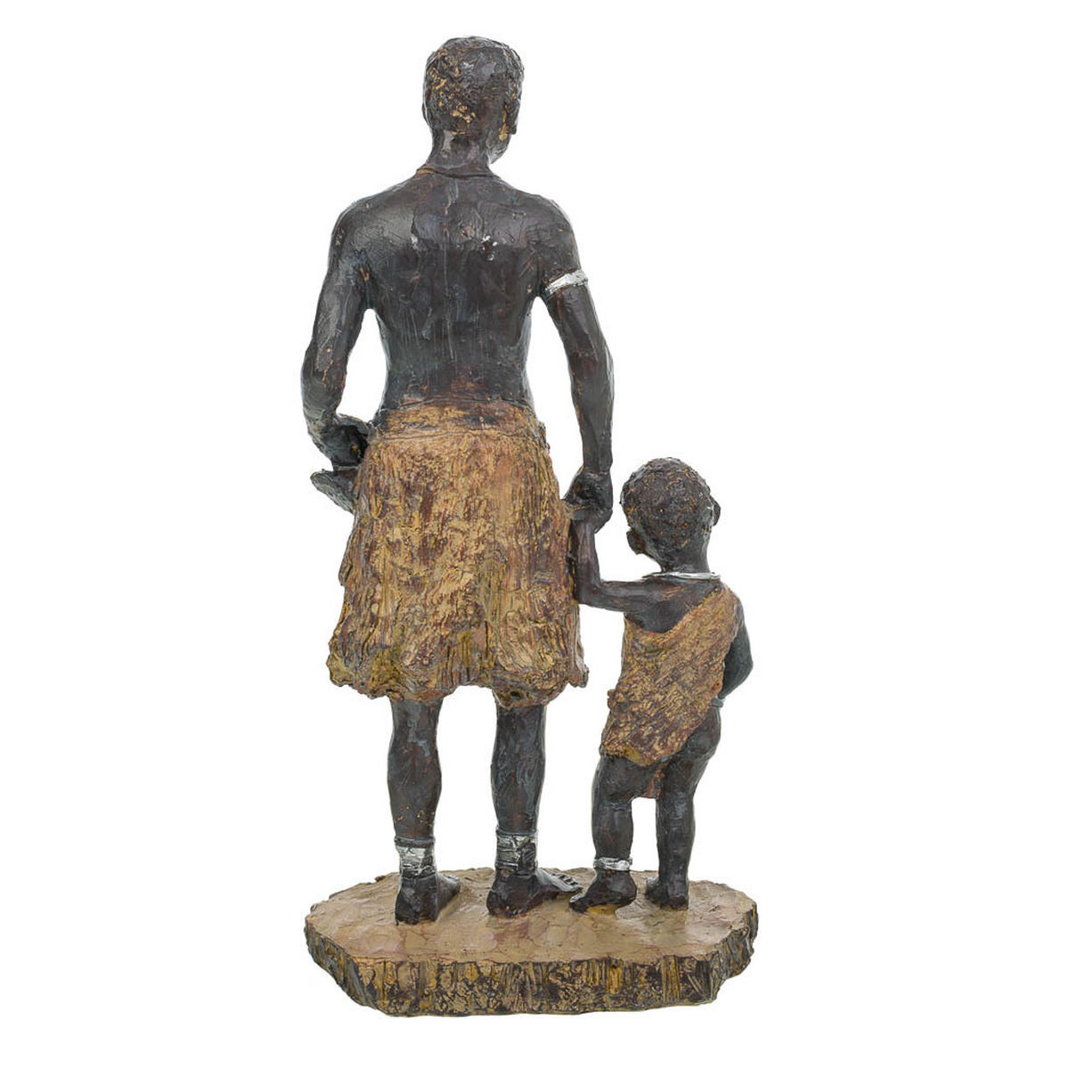 DEKORATIVE FIGUR, 16x9x32cm - Multicolor, Stein (15.5/31.5/9.3cm) - Wanderlust