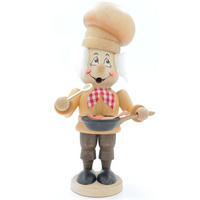 RAUCHFIGUR Wichtel m. Fuss Koch 16,5 cm - Multicolor, Holz (9/16.5/0.1cm)