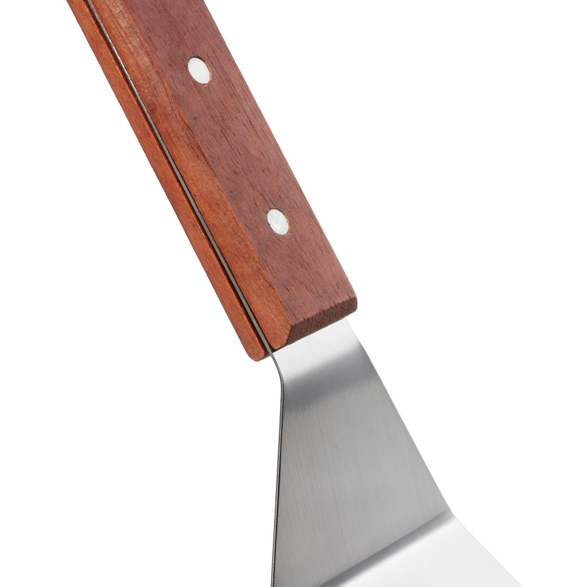 3XGRILL-PFANNENWENDER - Multicolor, Holz/Metall (36cm) - Relaxdays