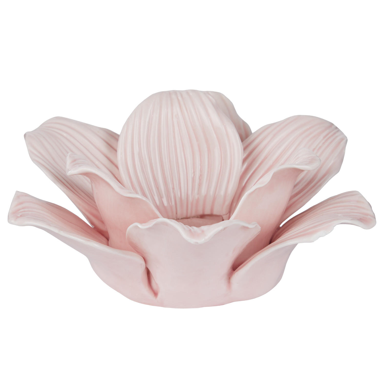 TEELICHTHALTER Blossom Blüte - Rosa, Keramik (6cm) - Butlers