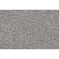 KOPFTEIL gepolstertes – grauer Bouclé-Stoff - 90 cm - Beige/Grau, Karton/Holz (90/120/10cm) - Sommeil de Plomb