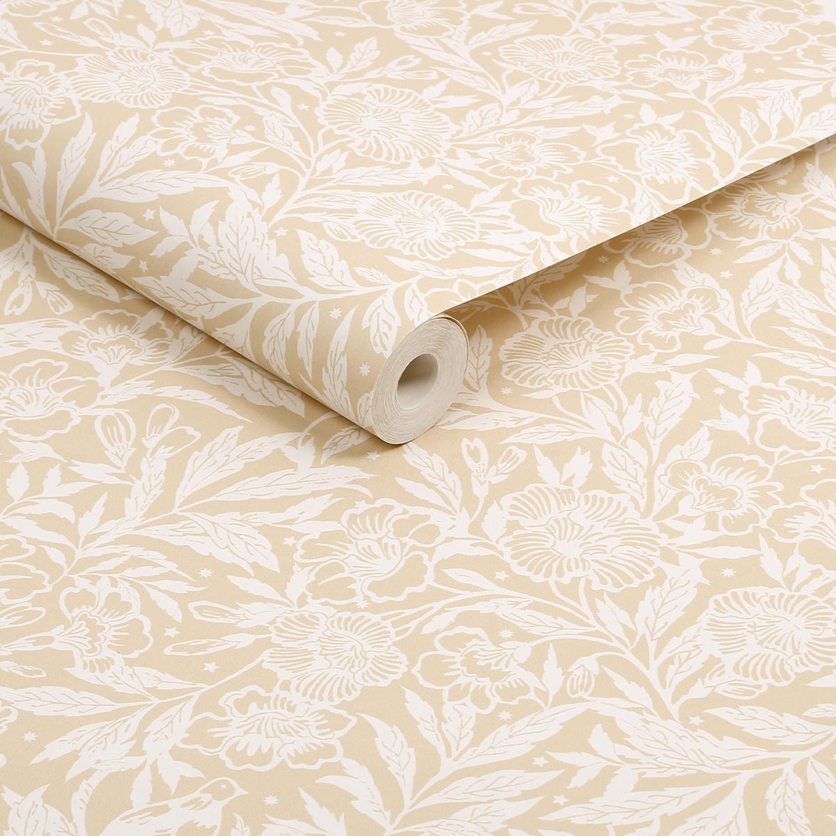VLIESTAPETE Fuchs & Feder 1005x52cm - Beige, Papier/Kunststoff (52/1000cm) - Joules