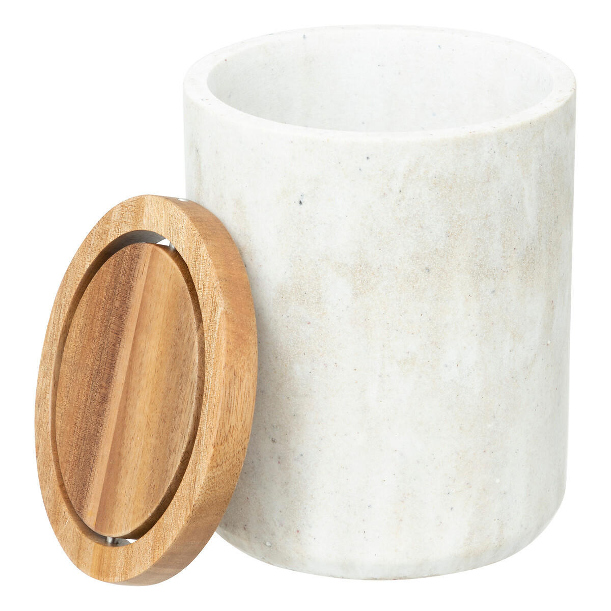MÜLLEIMER Come 1,5 l 11,9/11,9/15,8 cm - Beige, Kunststoff (11.9/15.8cm) - 5five Simply Smart