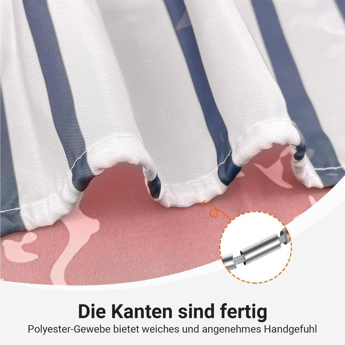 DUSCHVORHANG Rosa Blätter Linie 120 x 200 cm - Multicolor, Textil (120/200cm)