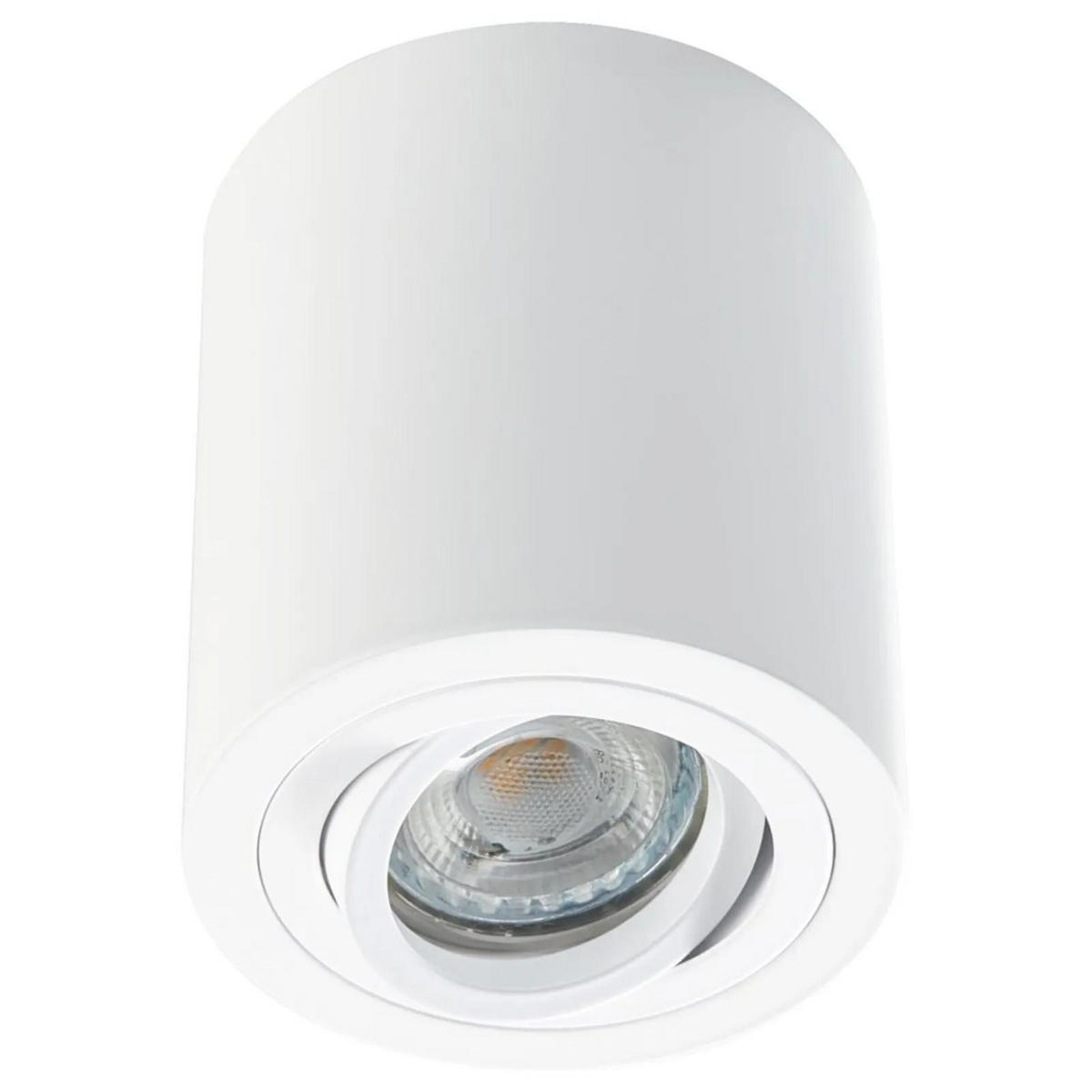 DECKENSTRAHLER Weiß - Weiß, Metall (4.5/4.5/10cm) - click-licht