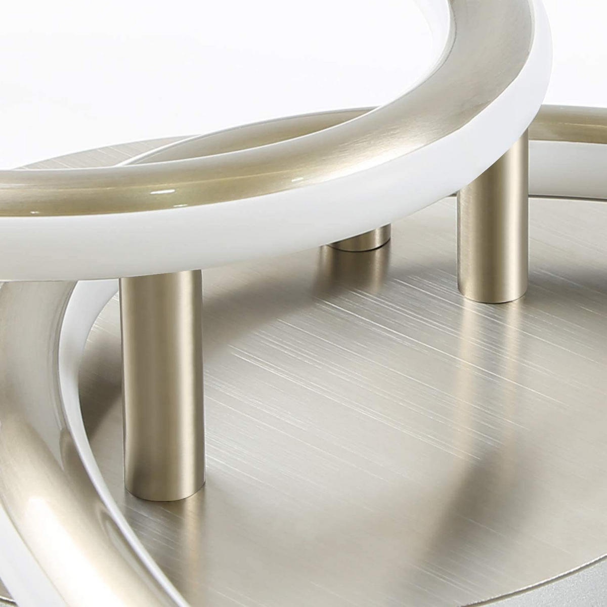 LED-DECKENLEUCHTE Lowe 23.5/62.5/9cm - Silberfarben, Metall (62.5/23.5/9cm) - Nettlife