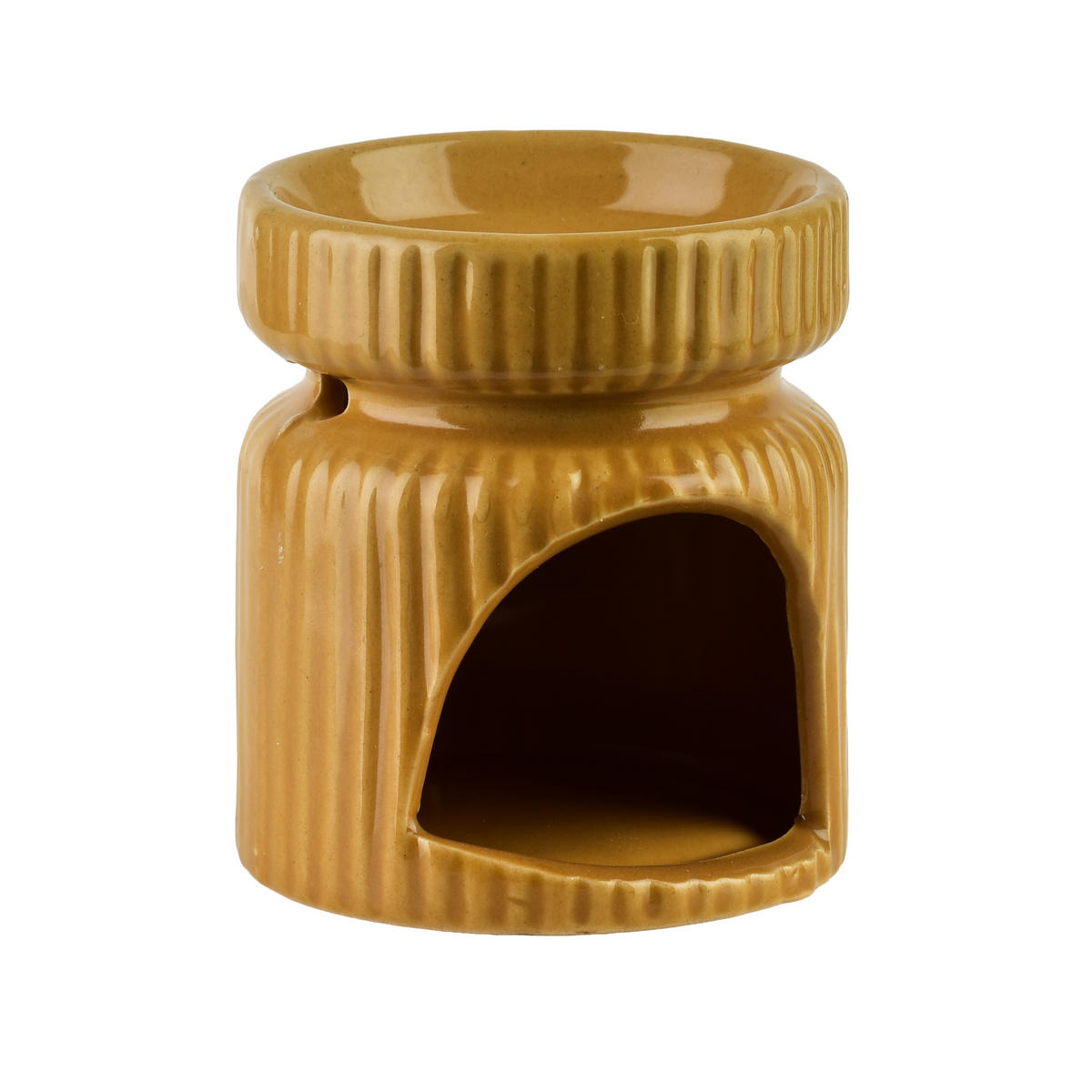 AROMALAMPA, keramika, medová - med, keramika (6.5/8/6.5cm) - Mondex