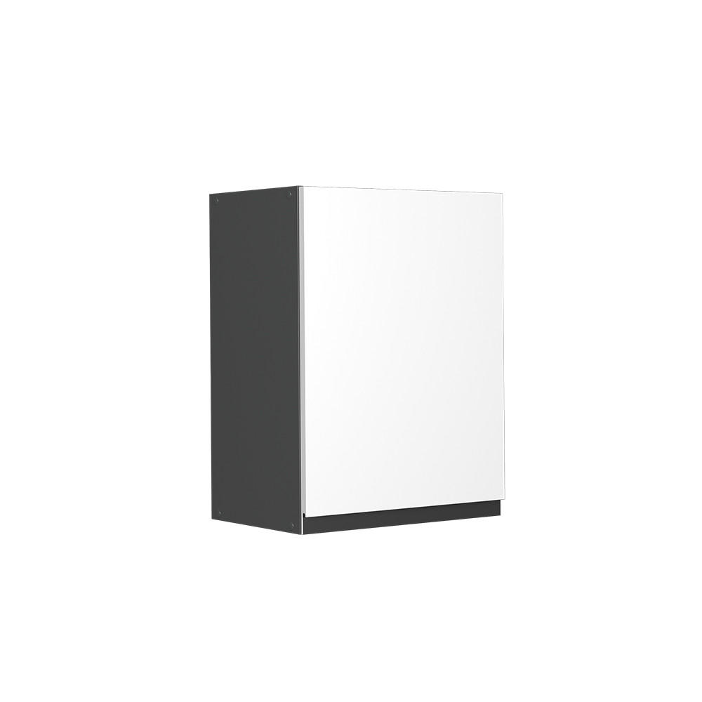 HÄNGESCHRANK R-Line Weiß 45 cm J-Shape - Anthrazit/Weiß, Holzwerkstoff (45/60/31cm) - Vicco