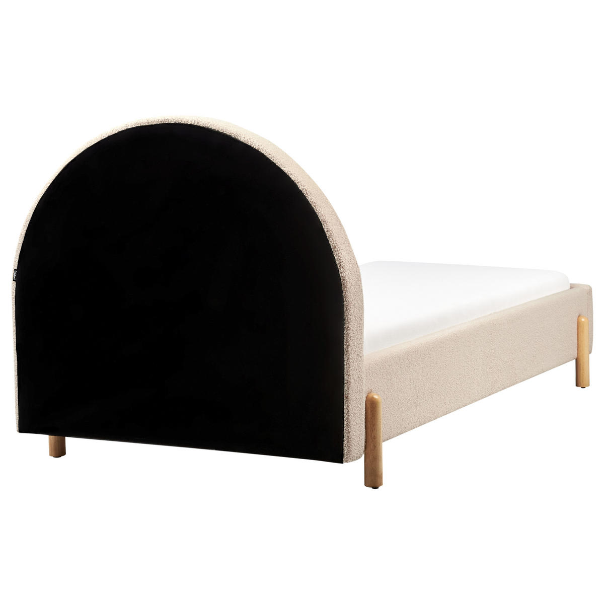 KINDERBETT 90x200 cm Beige Anet - Beige, Textil (90/200cm) - Beliani