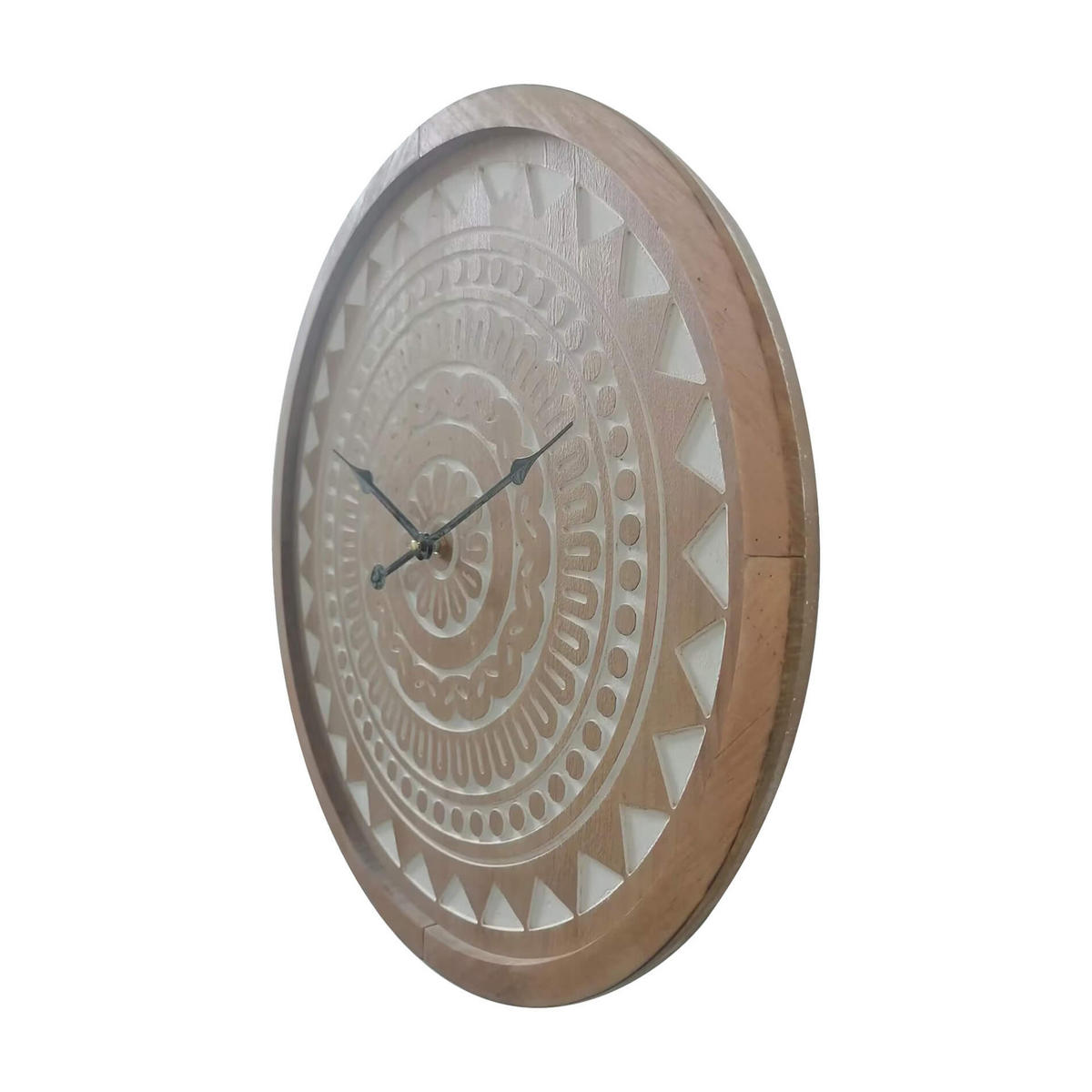 WANDUHR Braun 50/5/50 cm - Braun, Holzwerkstoff (50/50/5cm) - Mobili Rebecca