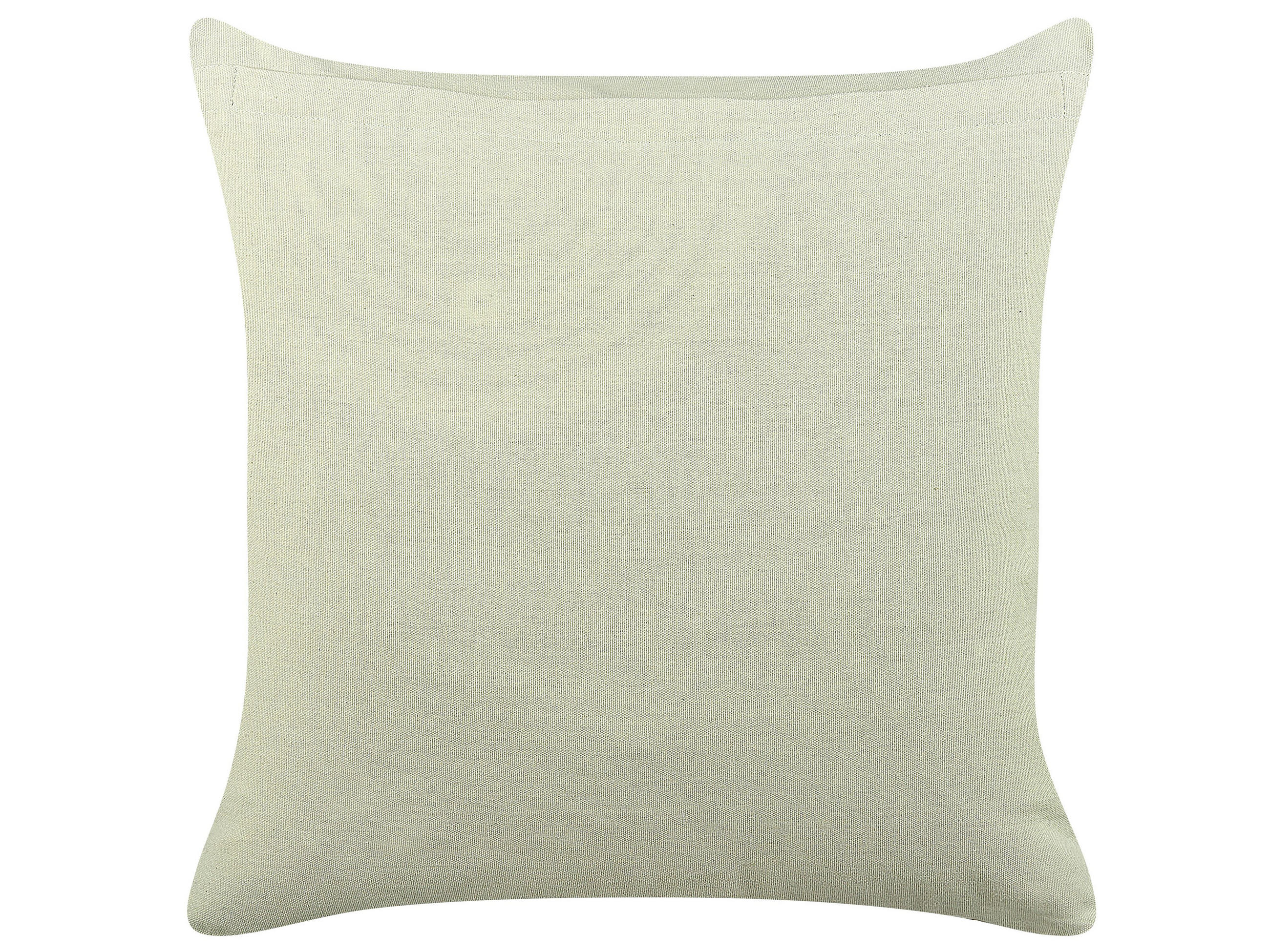 DEKOKISSEN Grün 45/45 cm Rungia - Grün, Textil (45/45cm) - Beliani