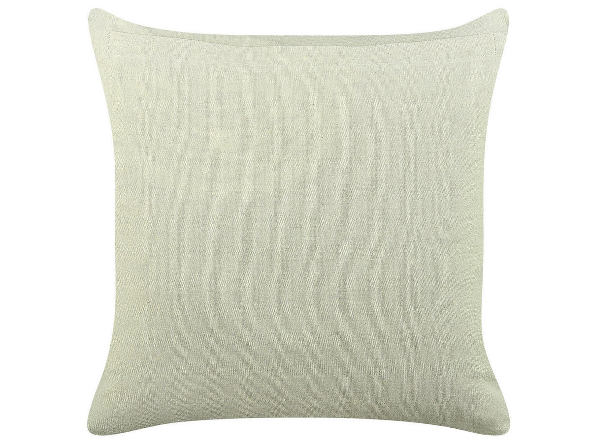 DEKOKISSEN Grün 45/45 cm Rungia - Grün, Textil (45/45cm) - Beliani