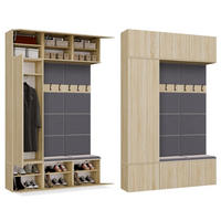 DULAP PENTRU HOL modern, set de dulapuri: dulap pentru haine și dulap pentru pantofi din stejar Sonoma 150/238/35 - stejar Sonoma, compozit lemnos (150/238/35cm) - RAUMHIRSCH FURNITURE