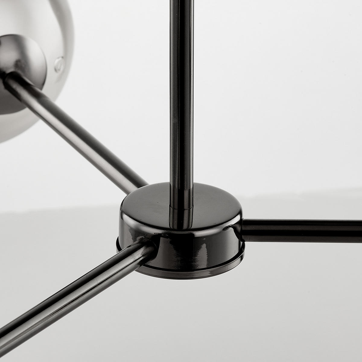 DECKENLEUCHTE - Metall, 3-flammig - Grau, Metall (62/62/25cm) - home24