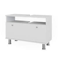 WASCHBECKENUNTERSCHRANK Fynn Weiß 80.2 x 54 cm mit Schublade - Weiß, Holzwerkstoff (80.2/54/32cm) - Vicco