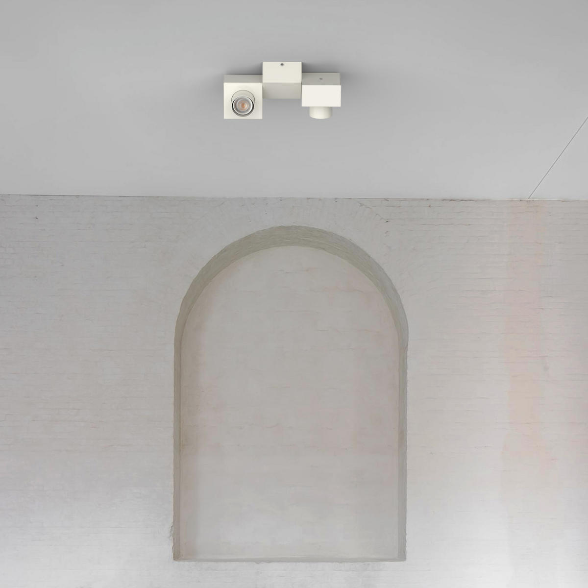 DECKENLEUCHTE - Weiß, Metall (17/30/10cm) - Lumicom