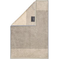 HANDTÜCHER LUXURY HOME TWO-TONE 590 GRAPHIT - 70 - Braun, Textil (30/50cm) - Cawö
