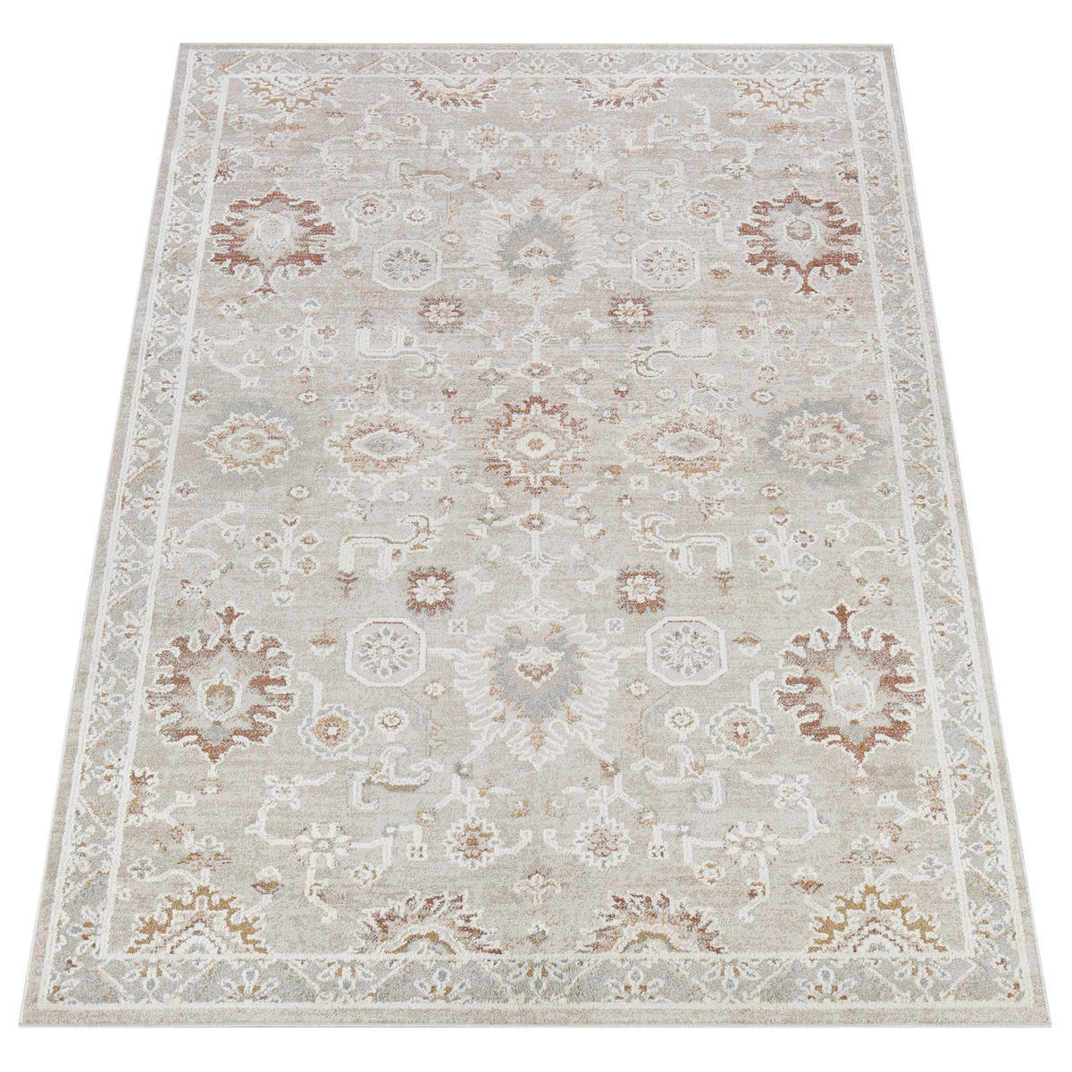 TEPPICH TREND Creme 140/200 cm - Creme, Textil (140/200cm) - Tapiso