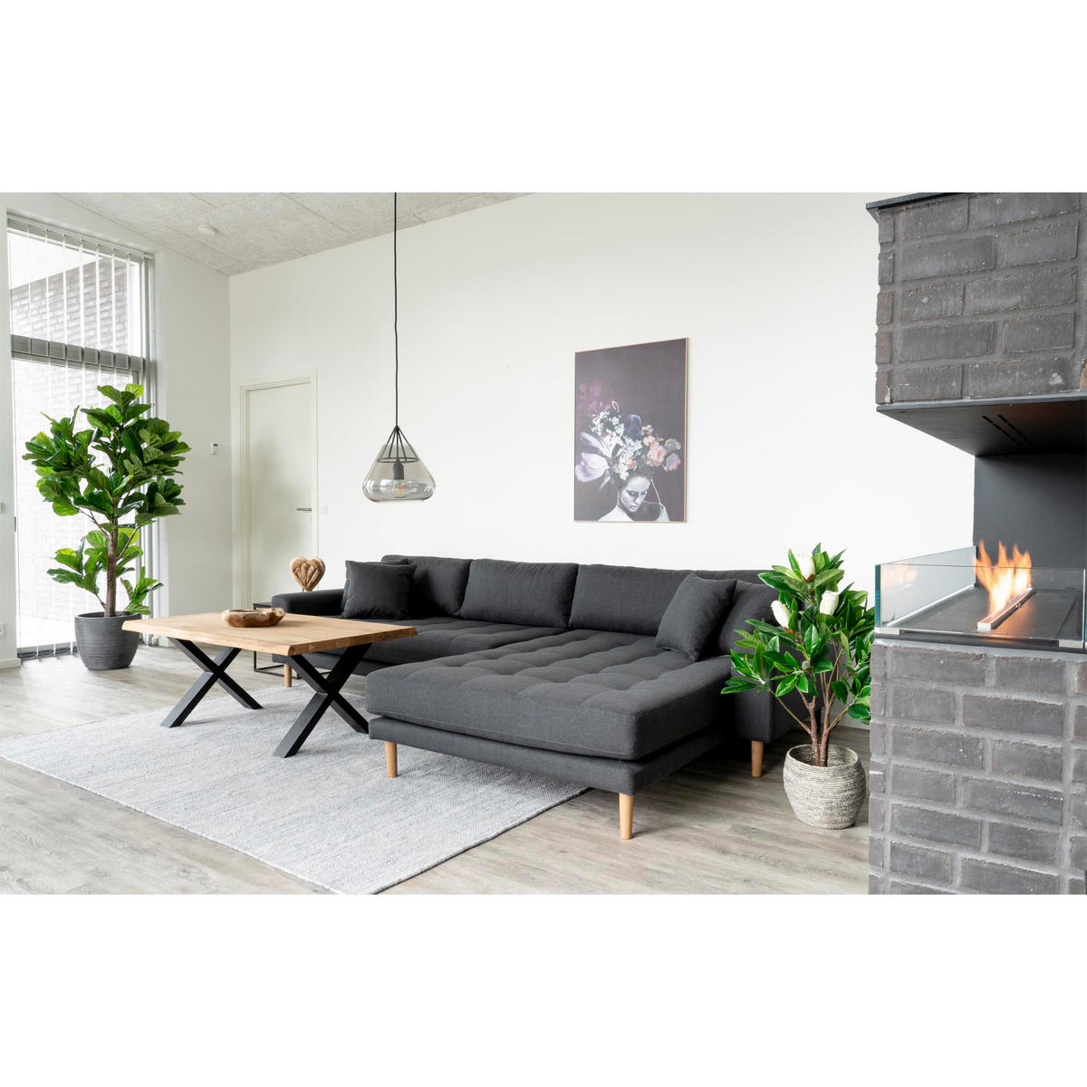 COUCHTISCH Eiche - Eiche Wotan, Holzwerkstoff (120/70/50cm) - ebuy24