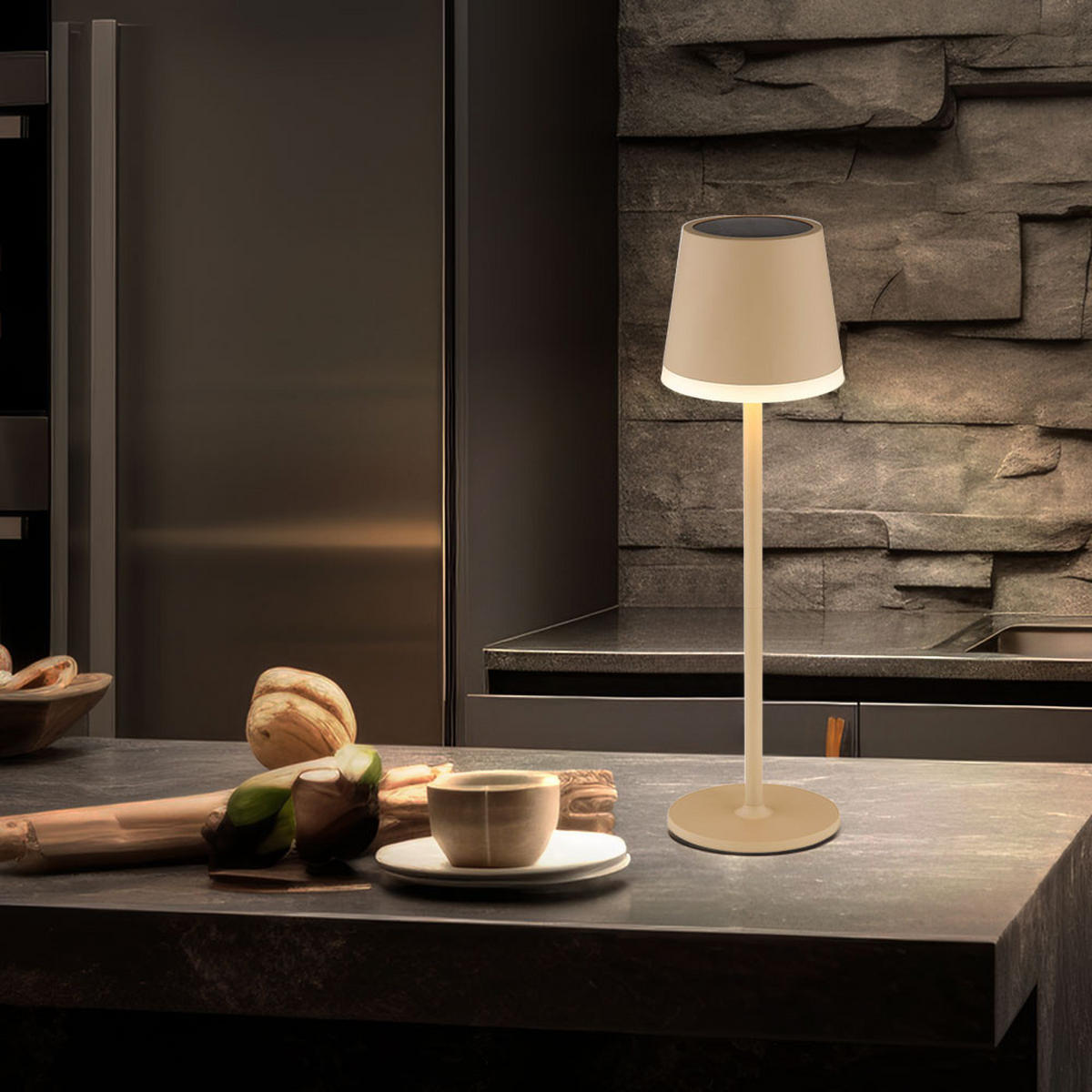 LED AUSSENLEUCHTE Metall Braun - Braun, Metall (11/11/41cm) - Globo Lighting