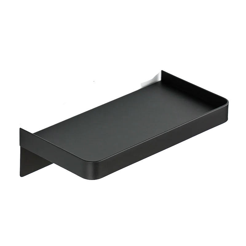 BADEWANNENABLAGE – 18 x 9,5 x 5,5 cm – Schwarz - Braun, Metall (19/6/11cm)