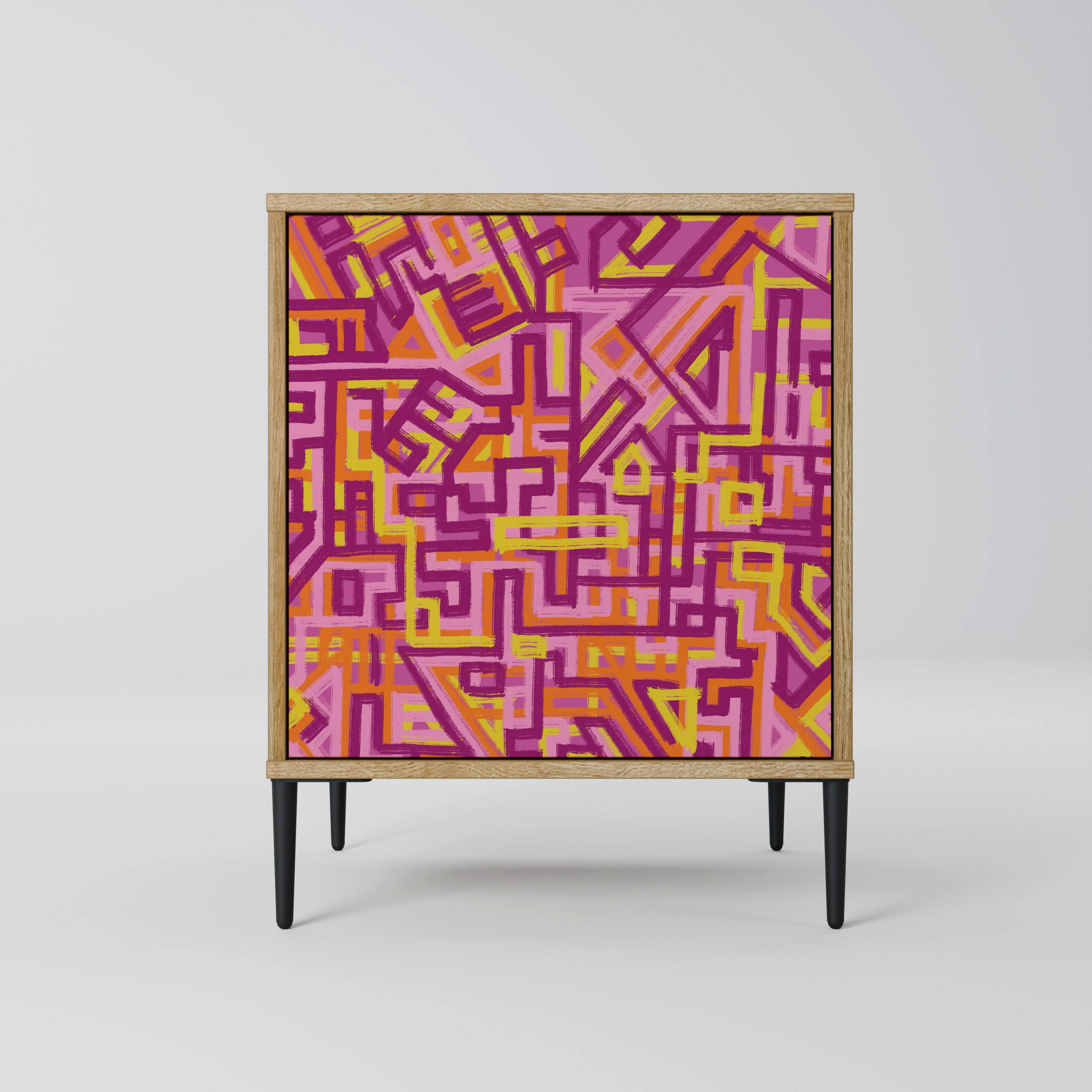 SpaceRebels Sideboard Eiche 57.5x72.5x42 cm