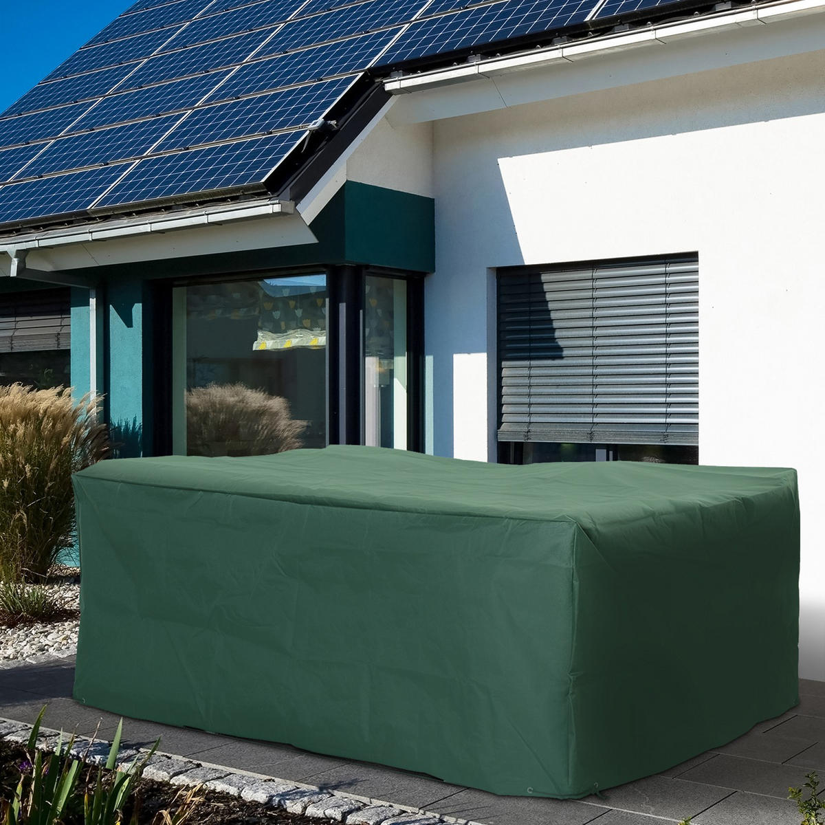 OCHRANNÝ OBAL, zelený, Oxford - zelená barva, textil (140/80/210cm) - Outsunny