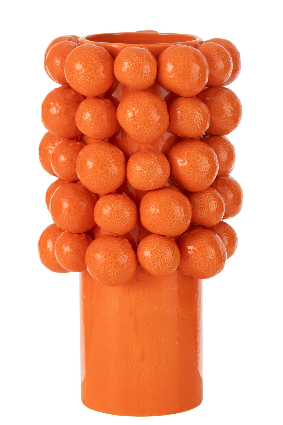 VASE APFELSINE - Töpferei - Orange - L - 34,5 cm hoch - Orange, Keramik (34.5cm) - J-Line